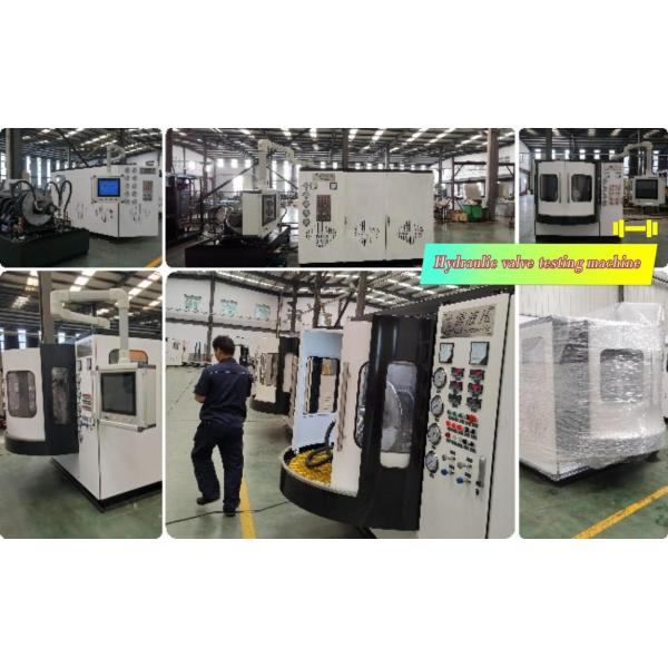 Máquina de ensayo de válvulas hidráulicas precisa y duradera totalmente automática para necesidades industriales