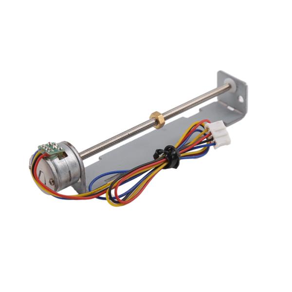 parafuso trapezoidalmente deslizante do motor 15mm do slider 8V pequeno com porca sextavada