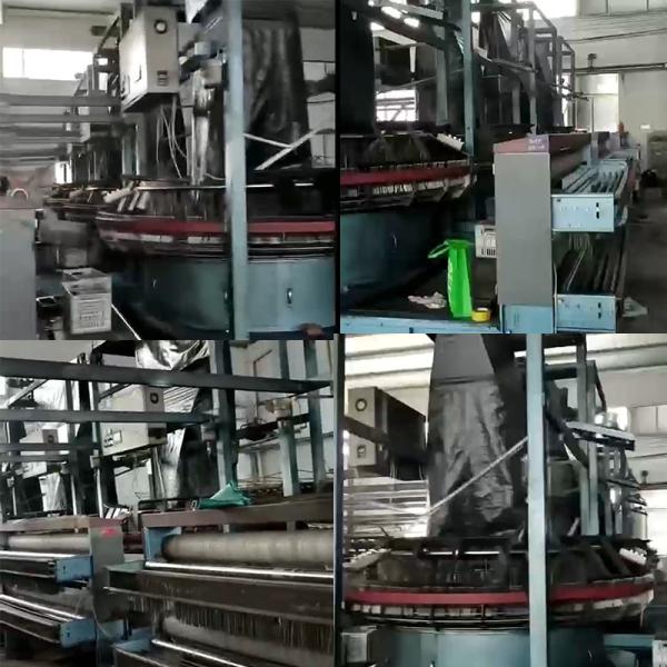 Ten Shuttle Used Circular Loom Machine For Jumbo Woven Bags