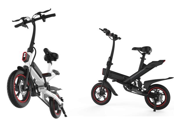 36V 6AH Folding Road Bike Aluminum Alloy Frame Bicycle 120kg Loading Ability