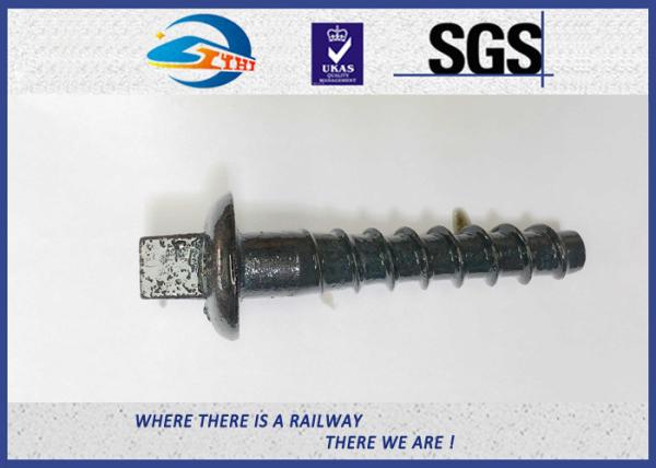 Lag Screw Tirafondos Tipo A0 23x105mm B0 23x125mm Railway Sleeper Screw Spike