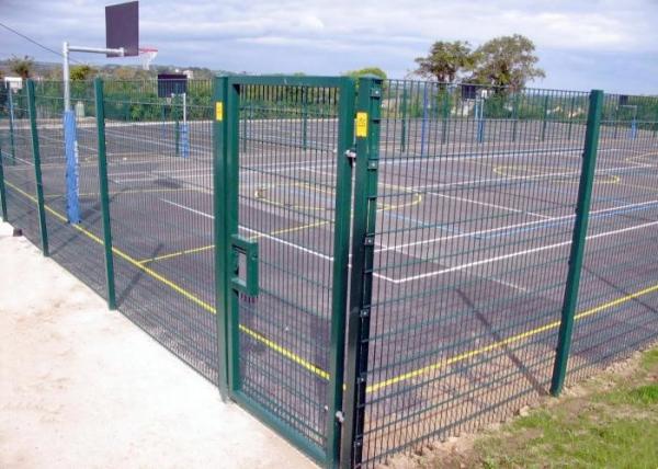 High Security Stainless Steel Welded Wire Mesh Panels For Fencing 2.7m Anti Aging