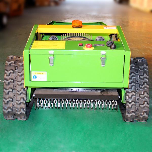 Free Shipping CE EPA Gasoline Engine All Terrain Grass Cutting Machine Agriculture Rubber Tracks Remote Control Robot Lawn Mower