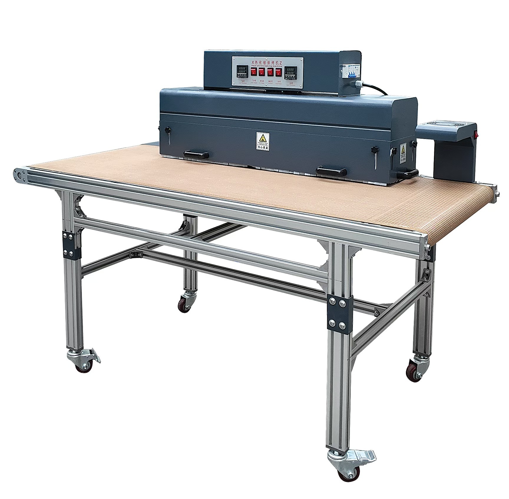 Continuous Cable Heat Shrink Tunnel Machine 60HZ / 50HZ Shrink Tunnel Machine