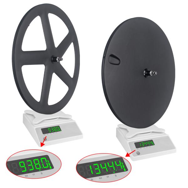 RUJIXU Factory 700C Carbon Wheel Closed Wheel Clincher or Tubular 5 Spoke Fixed Gear Carbon Wheelset