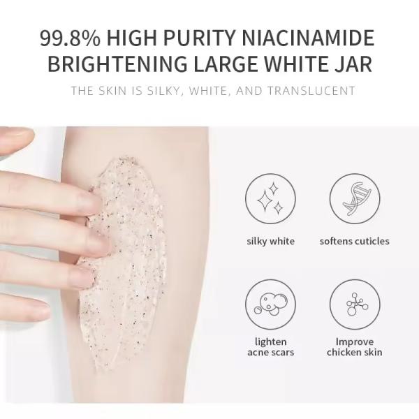 Esfoliante de Corpo Niacinamida Anti-Envelhecimento Esfoliante Morto de Celulite