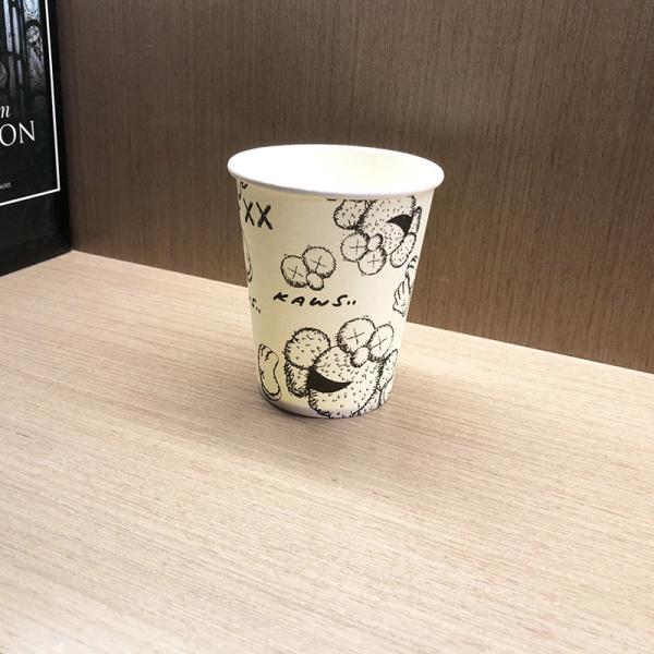 кофейные чашки пульсации 12oz изготовленные на заказ устранимые выбивая УЛЬТРАФИОЛЕТОВОЕ покрытие