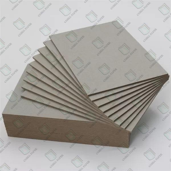 1.6 mm Chapas de papel cinzento de alta rigidez Chapas de papel cinzento laminado