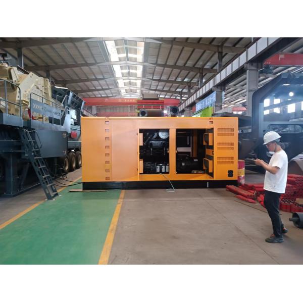 1500RPM 600KW Self Starting Mobile Type Cummins Generator Set for Large Backup Power Supply