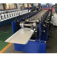 rolo ajustável do painel do telhado de 300mm que forma a emenda da posição de Bemo da máquina com furos perfurados
