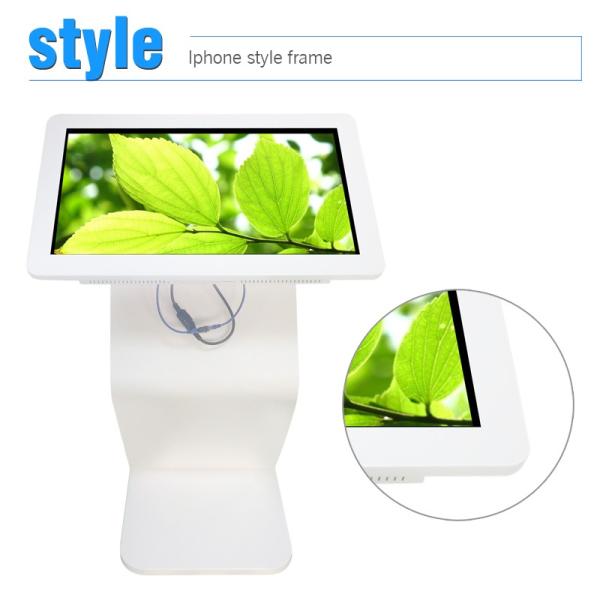 Горизонтальная стоящая стойка киоска компьютера, дисплей киоска Синьяге цифров интерфейса УСБ коммерчески