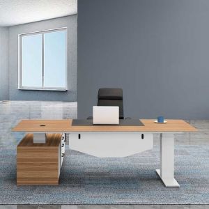 2M Office Height Adjustable Desk Executive Standing Waterproof