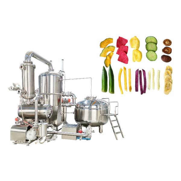 15KW Low Temperature Vacuum Frying Machine For Automatic Fried Fruits And Vegetables