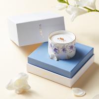 Décoration personnalisable de la maison en céramique / porte-bougies d'anniversaire Débloquez votre créativité