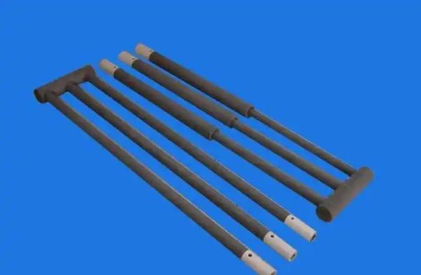 W Type SiC Heating Elements Industrial Kiln Silicon Carbon Rod