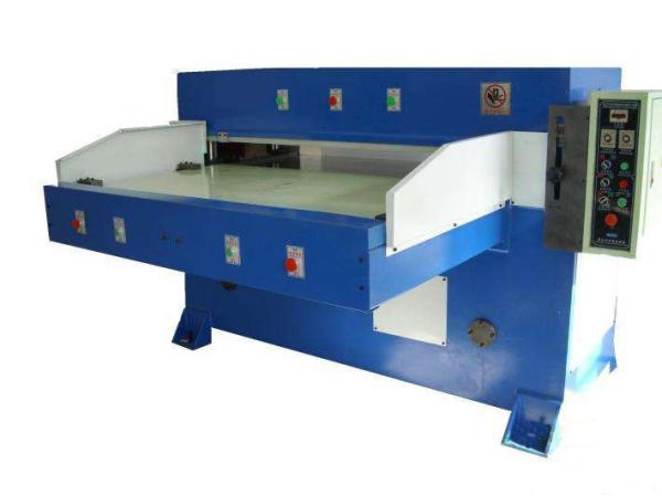 Hydraulic Travelling Head Cutting Press Machine , Rubber Die Cutting Machine 