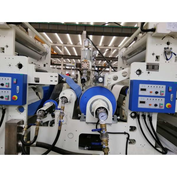 Machine de stratification en plastique de grand rouleau automatique de taille