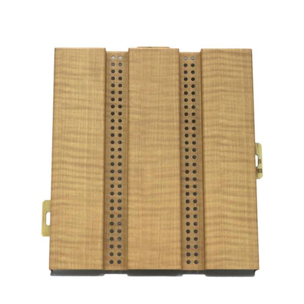 Perforated Exterior Curtain Wall Cladding Solid Aluminum Aluminium Wall Panels For Hospital Complex Building