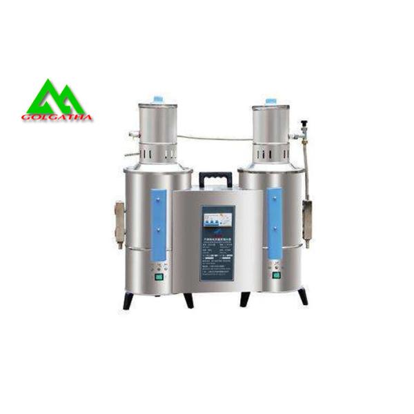 Vertical Water Distillation Unit For Lab , Full Automatic Multi Effect Water Distiller