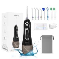 300 ml de tanque de agua Flosser de hilo dental chorro de agua con 8 boquillas ODM OEM disponible WaterPik