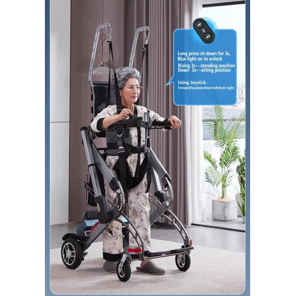 Fauteuil roulant électrique multifonction européen pour adultes, pour la marche assistée et la rééducation