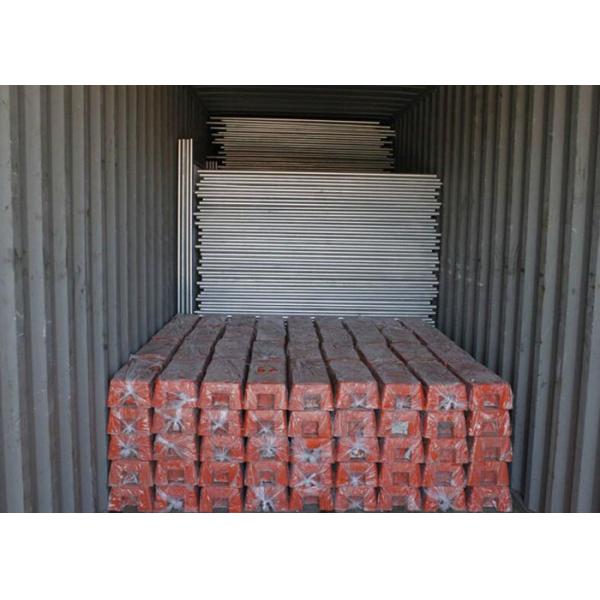 Outdoor Steel Temporary Fencing / Site Fence Panels For Sporting Safety Events
