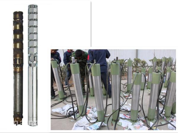 100% Copper Wire Submersible Well Water Pump , Motor Submersible Pump QJ / QS