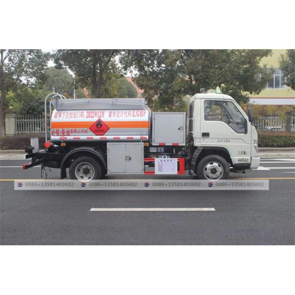Forland Mini Truck diesel 2000l 1500L Capacity Fuel Tanker Truck With Dispenser