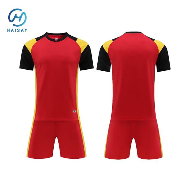 Ignite Your Style: Custom Red Soccer Casual Wear – Pick From Bold Scarlet To Deep Crimson, Add Personalized Logos/Names, And Shine On The Field & In Daily Life With Unmatched Comfort