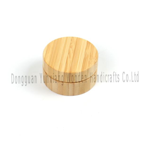 Bamboo Eco-Friendly Wooden Lid for Glass Cream Jar Face Cream, Moisturizer, Lotion