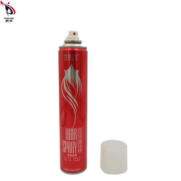 Tinplate Durable Quick Dry Hair Spray Smudgeproof Washable 420ml
