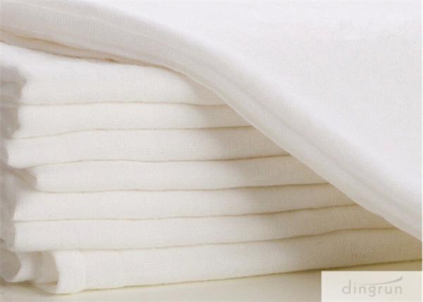 White 100 Percent Cotton Cloth Diapers Quick Drying DR-BCD-02