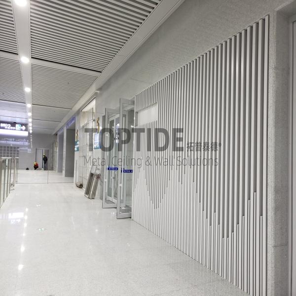 Cheap Metal Aluminium Strip Fire Rated For Building Wall False Ceiling Decoration