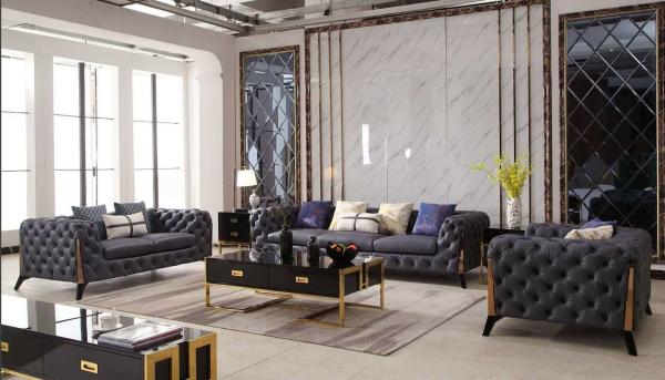 1+2+3 sofa set Italian leather Luxury sofa Italian design morden sofa