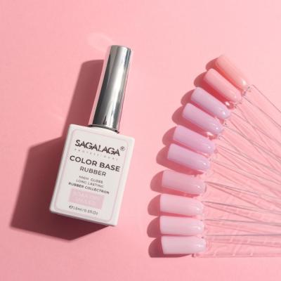Améliorez votre SALON DE NAIL ART avec le Gel de Base Élastique en Caoutchouc Certifié MSDS, Facile à Retirer et Ongles Durables