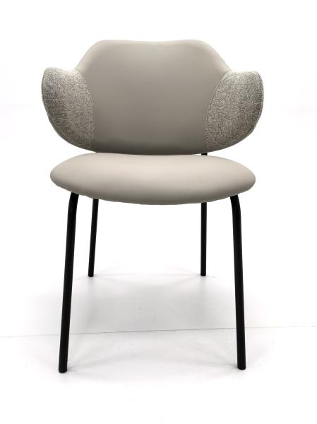 Italian Modern Luxury Restaurant Pu Dining Room Chair Home Furniture Leather Dining Chairs With Metal Legs