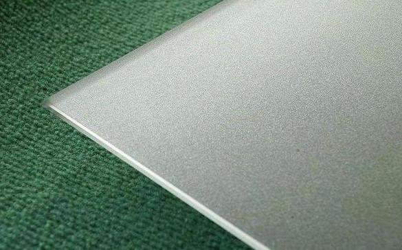 Water-Tolerant Acid Etched Glass Panels Frosted Stain Glass From 2mm To 19mm For Windows