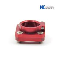 Adaptador de conexión laminado de aluminio pediátrico de 4 agujeros