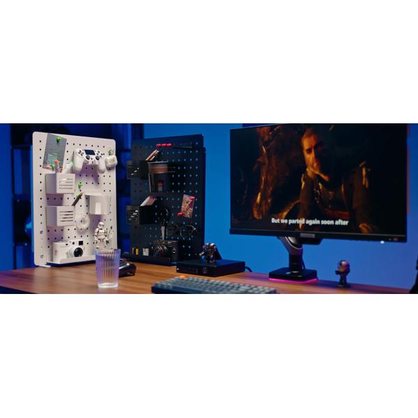 Офисный организатор Магнитная доска с подвеской Стальная крепкая доска с подвеской 24 x 20 дюймовая панель конфиденциальности