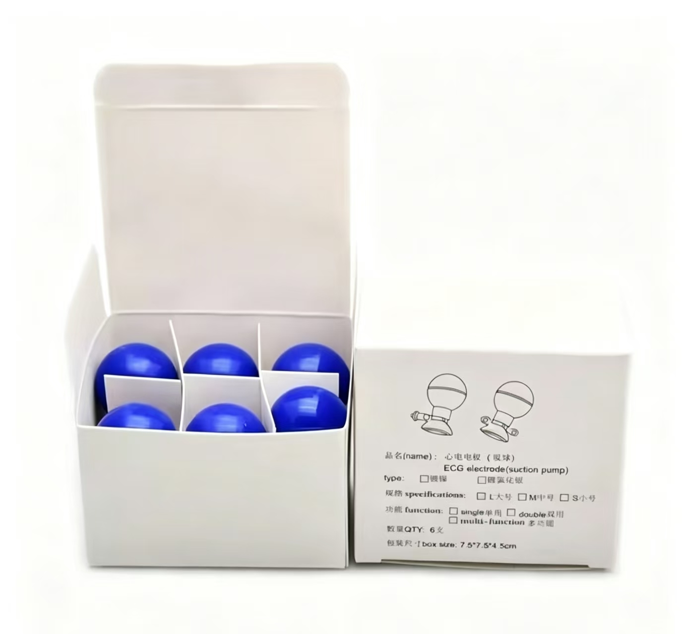 3.0mm DIN Reusable ECG Electrodes IEC Pediatric ECG Electrodes Multi Function