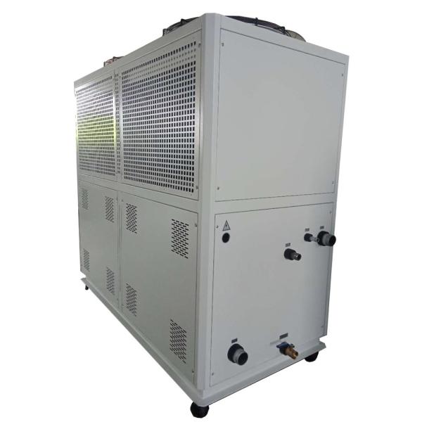 2.2KW Air Cooled Industrial Chiller 20HP With Copper Tubes Movable Weels