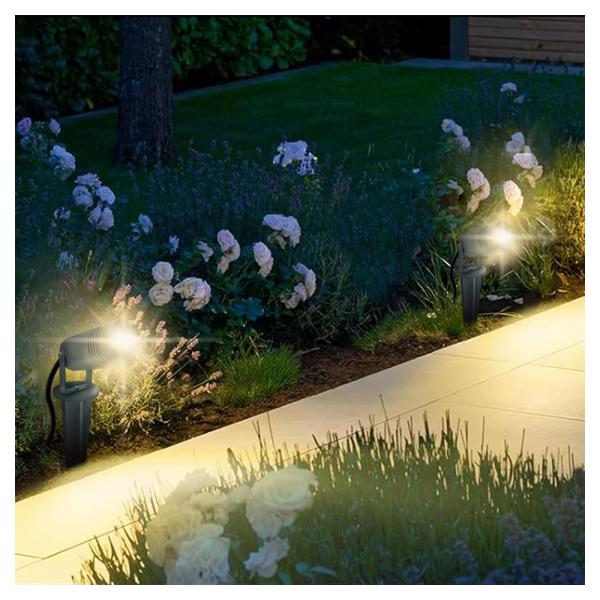 CREE COB 12V LED Spike Lights Aluminum Body IP65 Waterproof Low Voltage 6W For Walkway