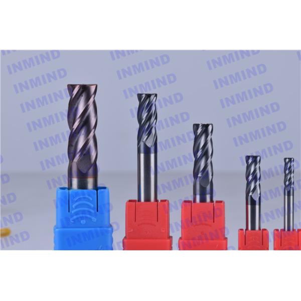 10*R2.0 AOL 75mm  Corner Radius end mill upto HRC65 4 Flute  high hardness R2.0 Corner  SiN Coating