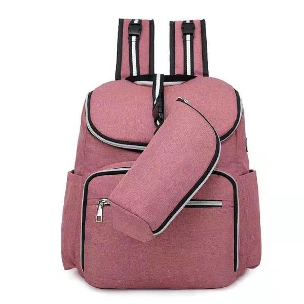 2 In1 Infant Baby Diaper Backpack Mami Mummy Bag With USB Charger