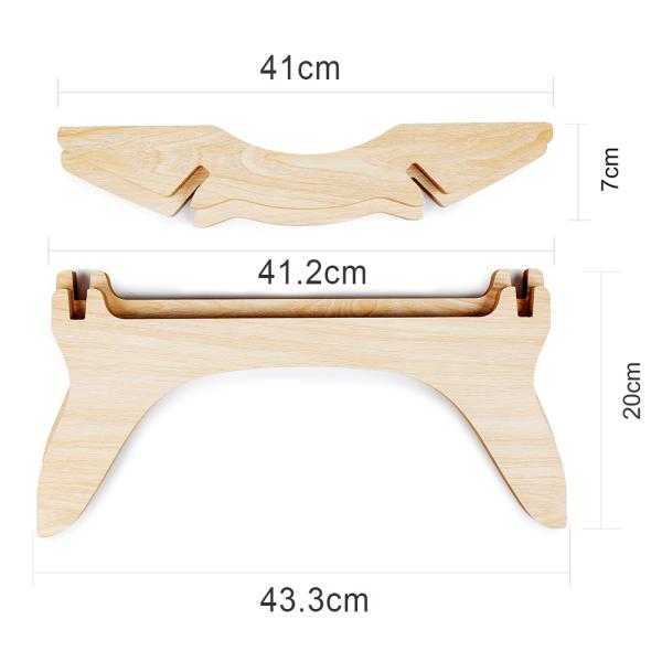 Elevated Cat Beds Cat Hammock Blanket Beds Wooden Detachable Frame Square Hanging Washable Cat Sofa