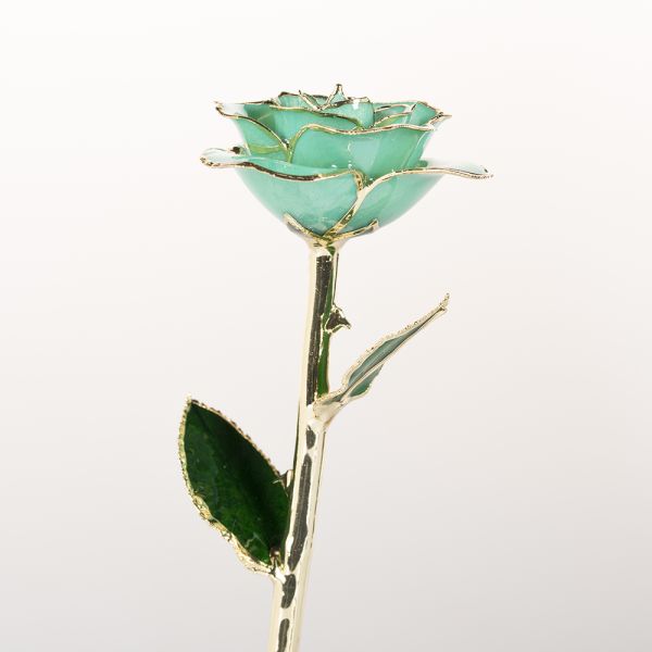 Real Rose Dipped in 24k Gold Eternal Rose Flower Real Preserved Rose  Preserved Fresh Flower Preserved Gold Rose