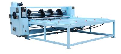 Chain type Rotary Slotter, Rotary Slotting + Corner-cutting + Edge-cutting + Creasing, Auto Feeder as option