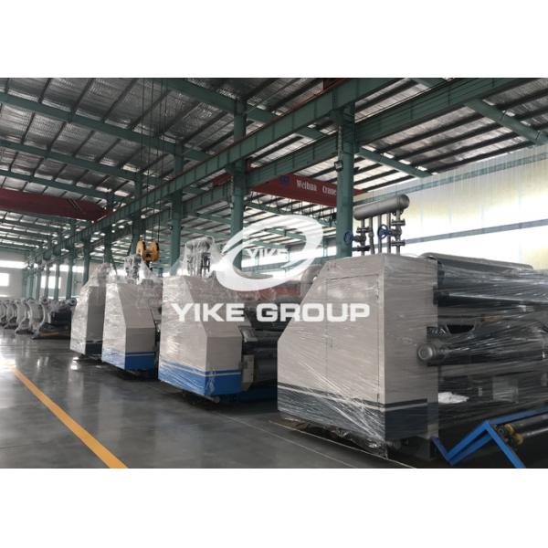 2 Layer Single Facer Corrugated Cardboard Production Line For Making Corrugated Sheet