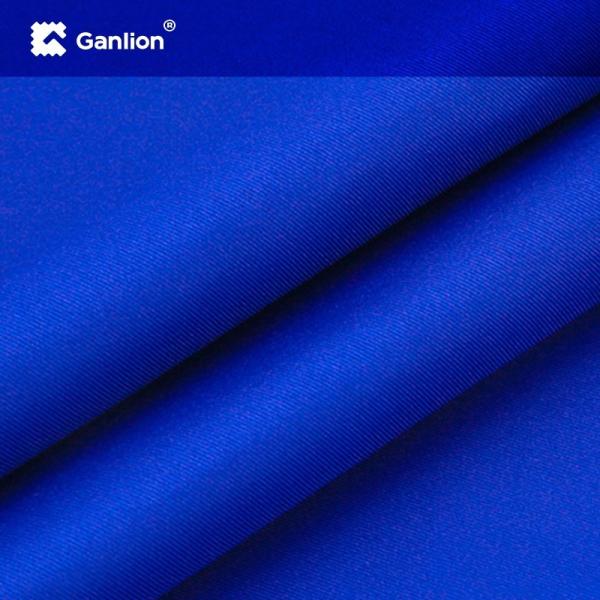 Poly Cotton Antistatic Workwear Material 235GSM Petrochemical Cloth Fabric