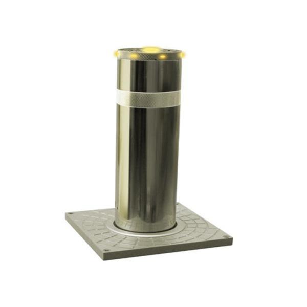 316 Stainless Steel Automatic Rising Bollards with 70T Loading and 3s Rising Time for Road Safety